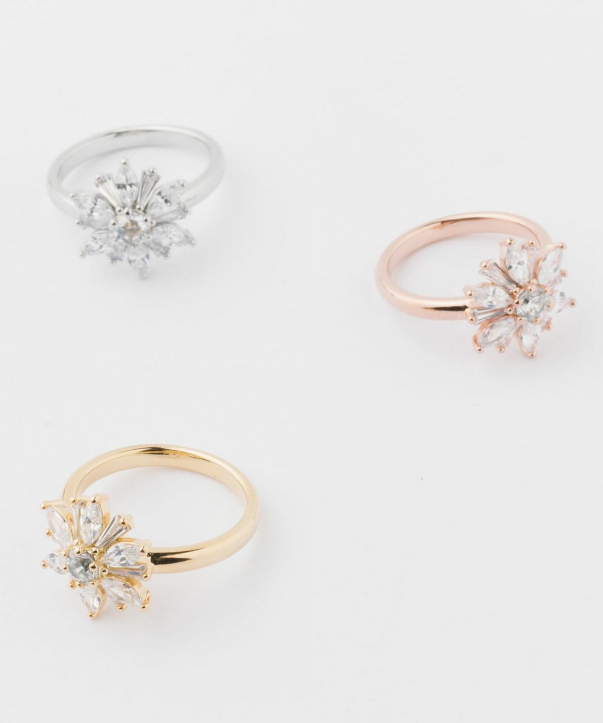 キュービックダリアフラワーリング【Dahlia】