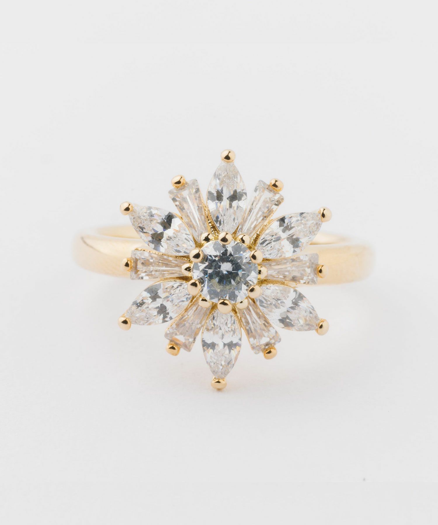 キュービックダリアフラワーリング【Dahlia】