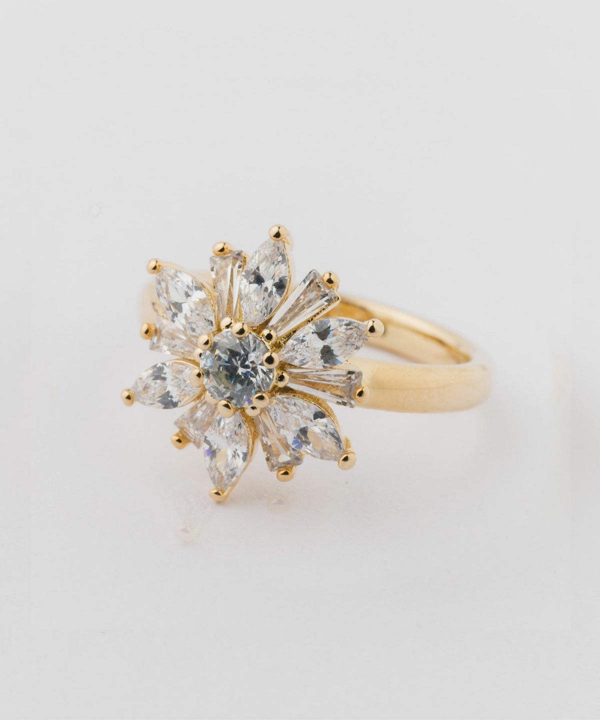 キュービックダリアフラワーリング【Dahlia】