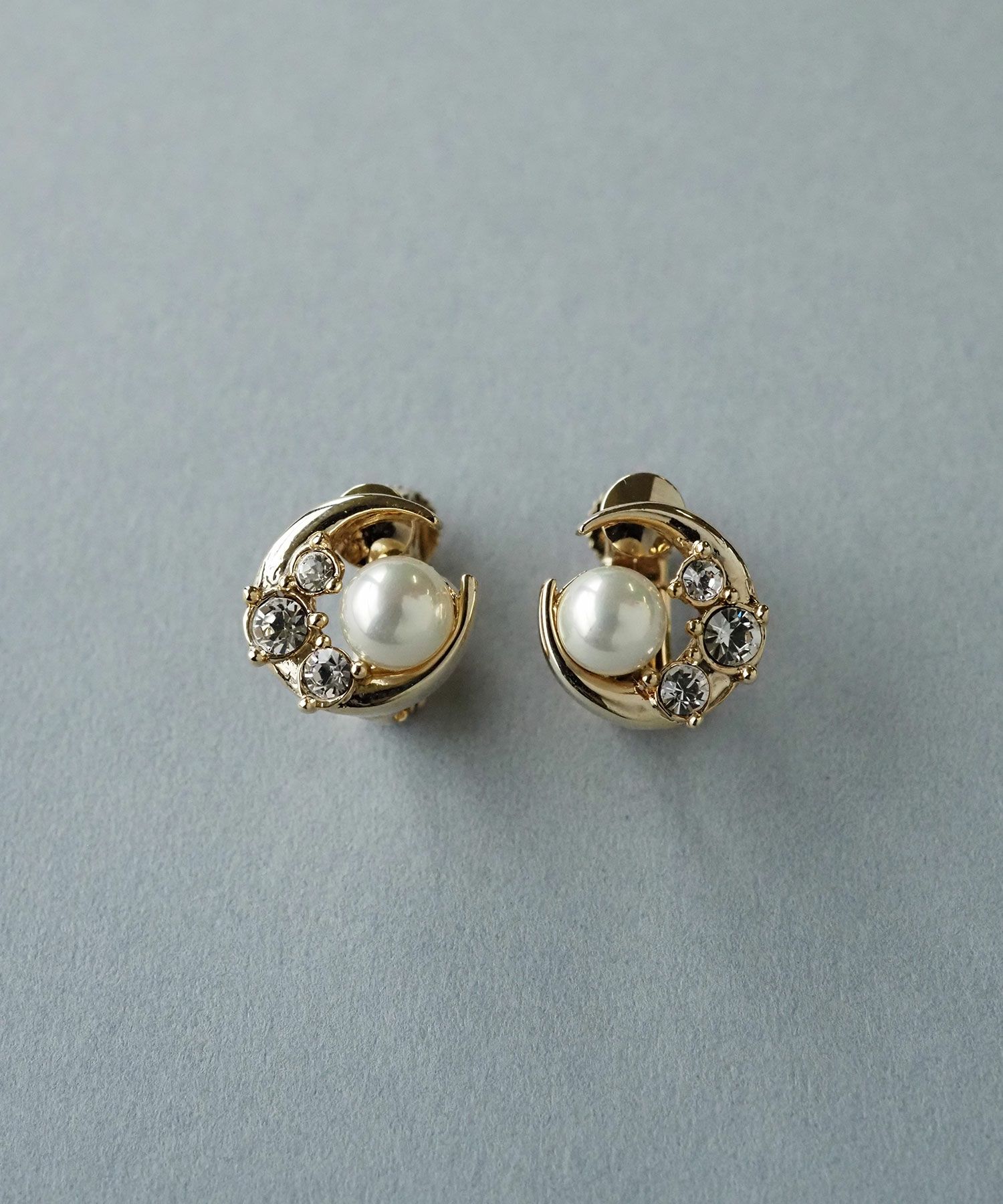 ムーンパールイヤリング【JUNO PREMIUM】