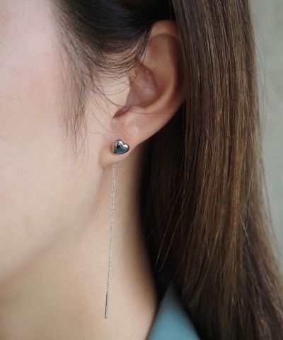 【アクセサリー】K10WGオープンハートアメリカンピアス♪ 楽天市場】K10YG ハート アメリカンピアス 2P 10金 10k k10