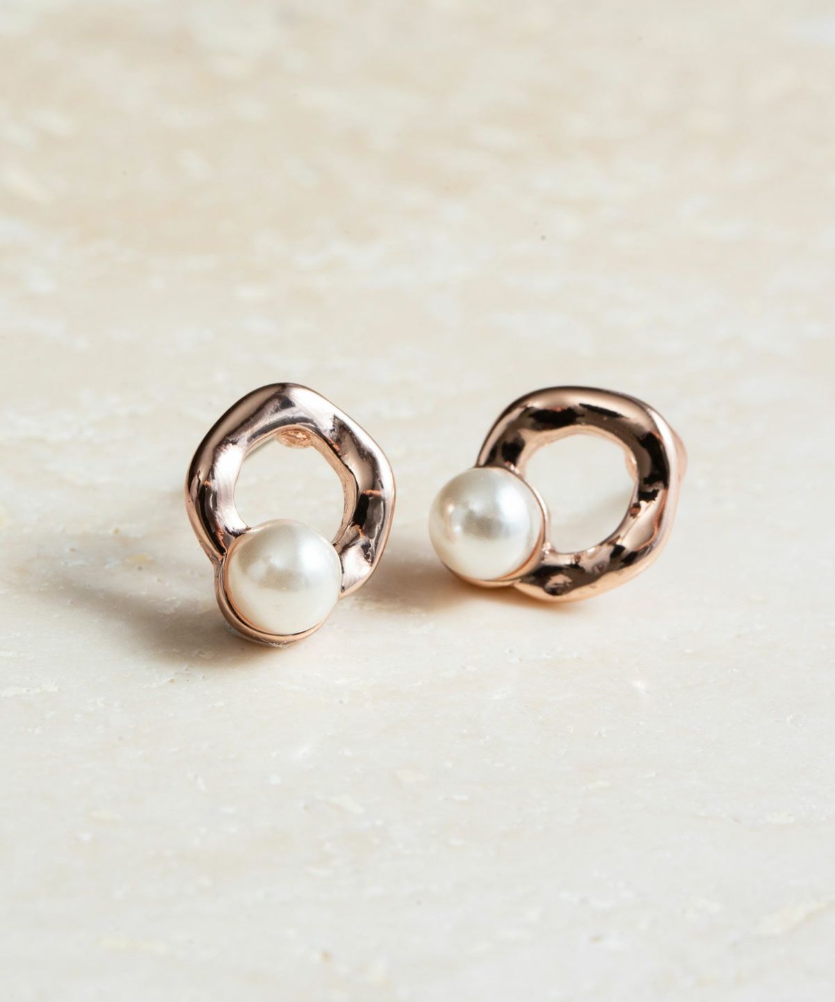 【レア】Michael Michaud 天然パール　ピアス・ブレスレットセット レア】Michael Michaud 天然パールピアス・ブレスレットセット