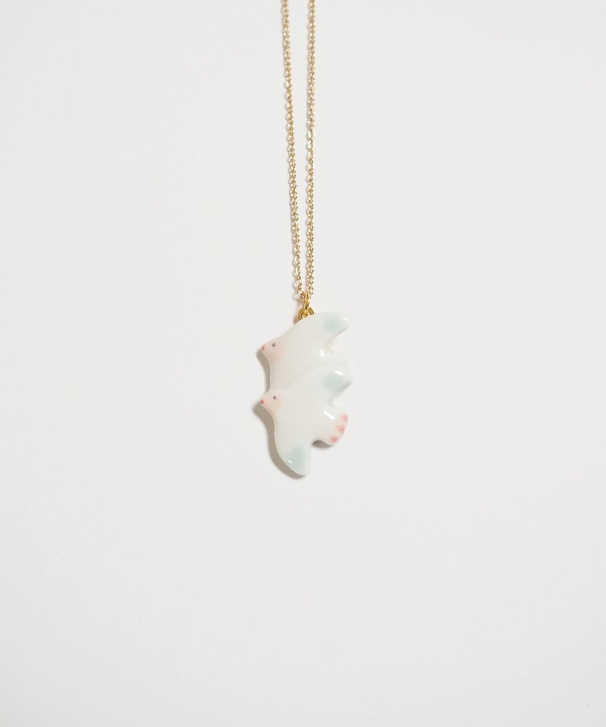 美濃焼タイルハトネックレス【七窯社】