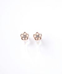 フラワー　花びら　ハート　シルバー　ゴールド　大ぶり　ノンホールピアス　5点 フラワー 花びら ハート シルバー ゴールド 大ぶり