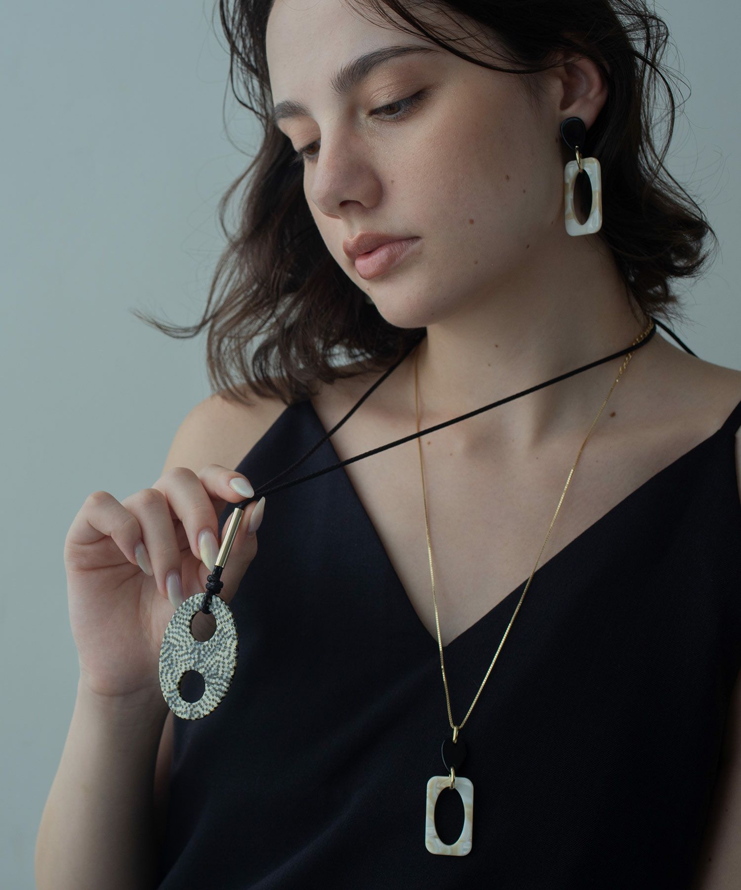 アセチスクエアネックレス【JUNO PREMIUM】 | 【公式】MUK ONLINE SHOP