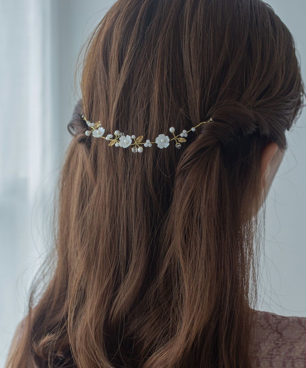 ヘッドドレス【2way flower haired】 flua flower haired ヘッドドレス
