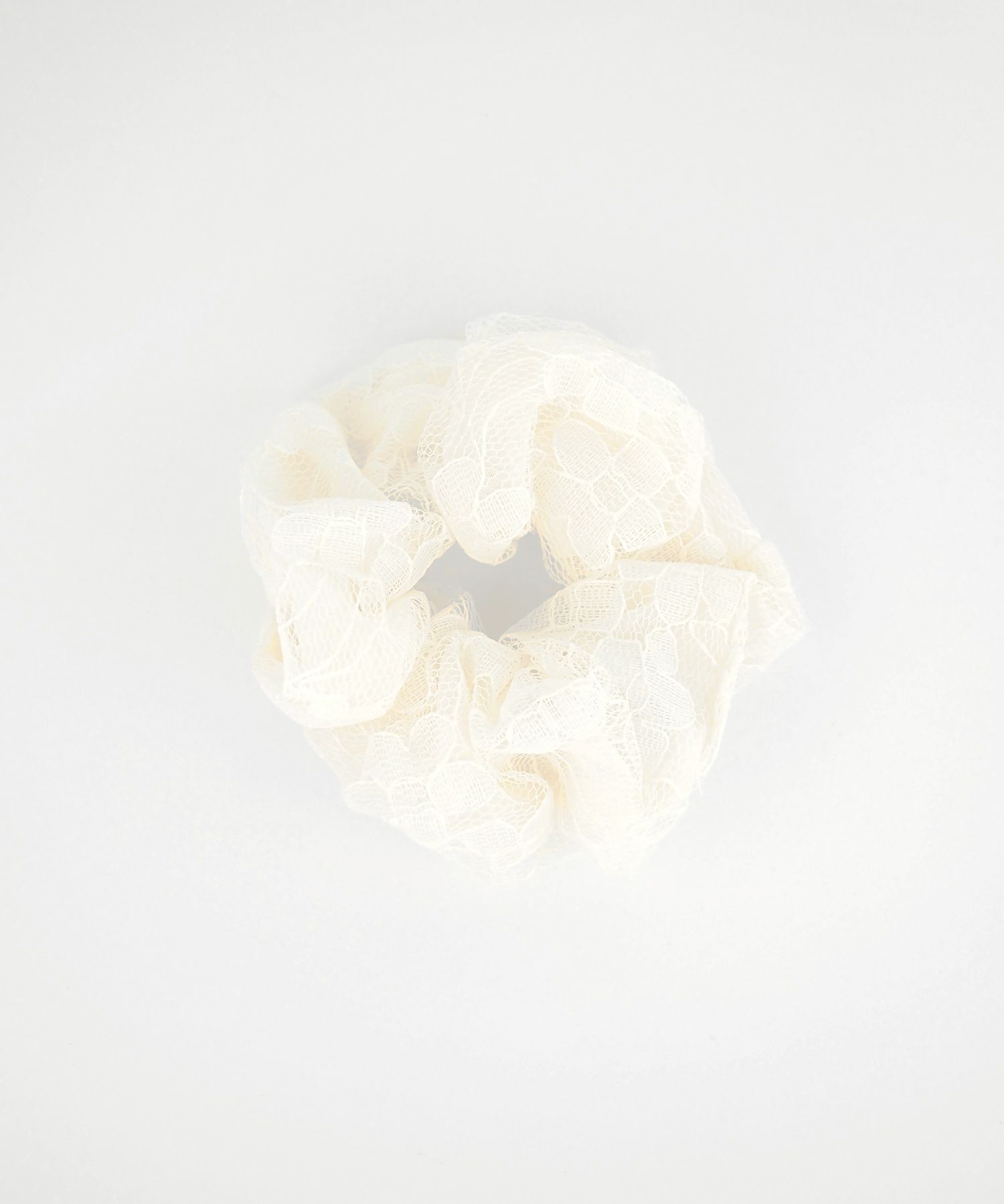 フローラルレースシュシュ