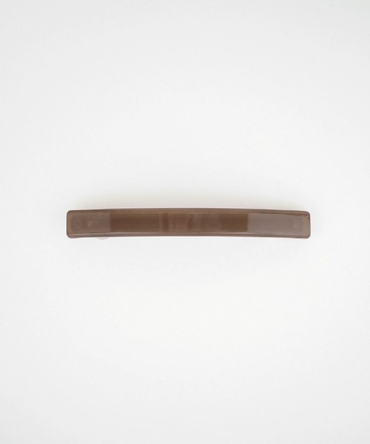 ピタッとズレないスリムスクエアバーバレッタ