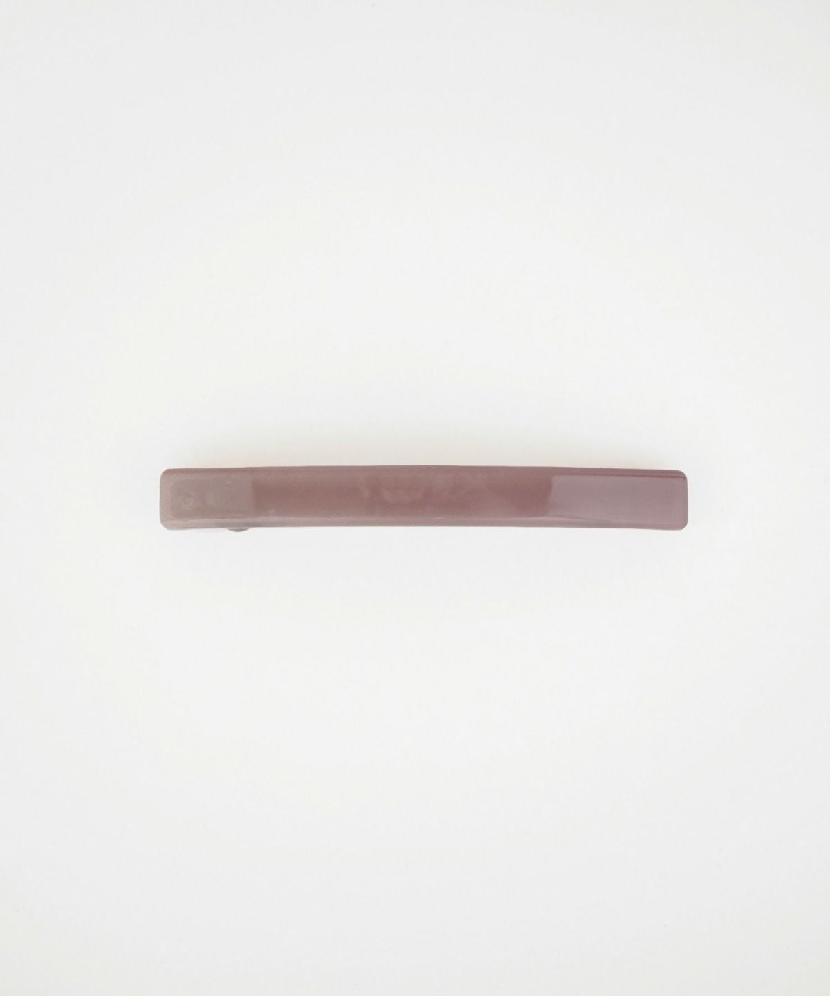 ピタッとズレないスリムスクエアバーバレッタ