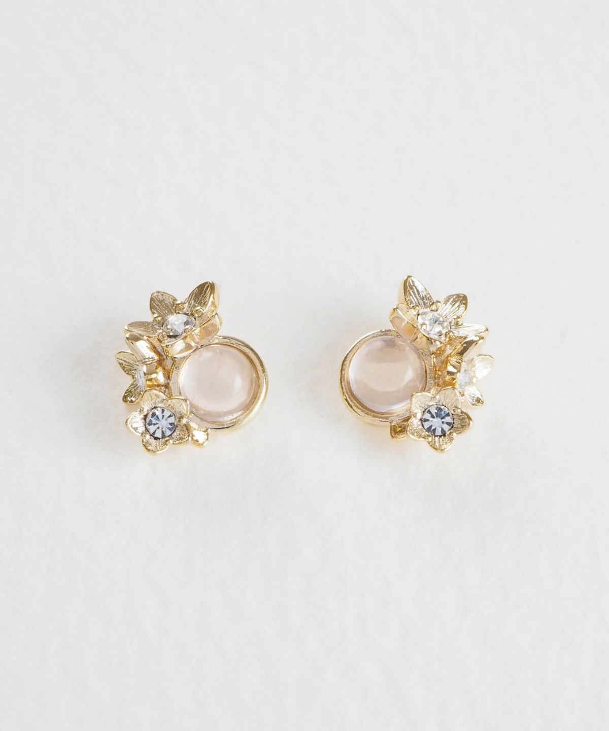 ナチュラルストーンブーケットチタンポストピアス【MUK Dreamy stone】