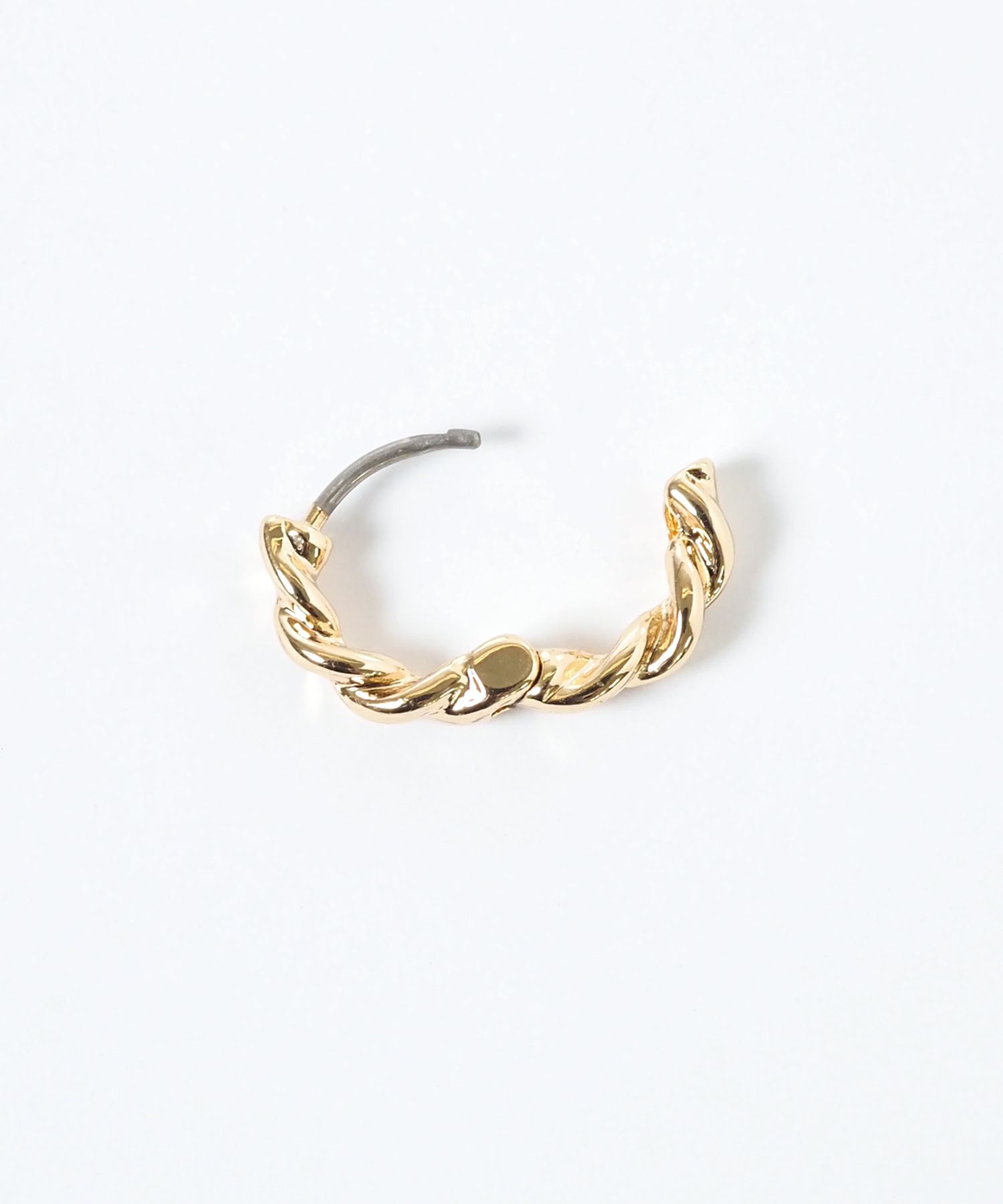 ツイストメタルセットサージカルステンレスポストピアス