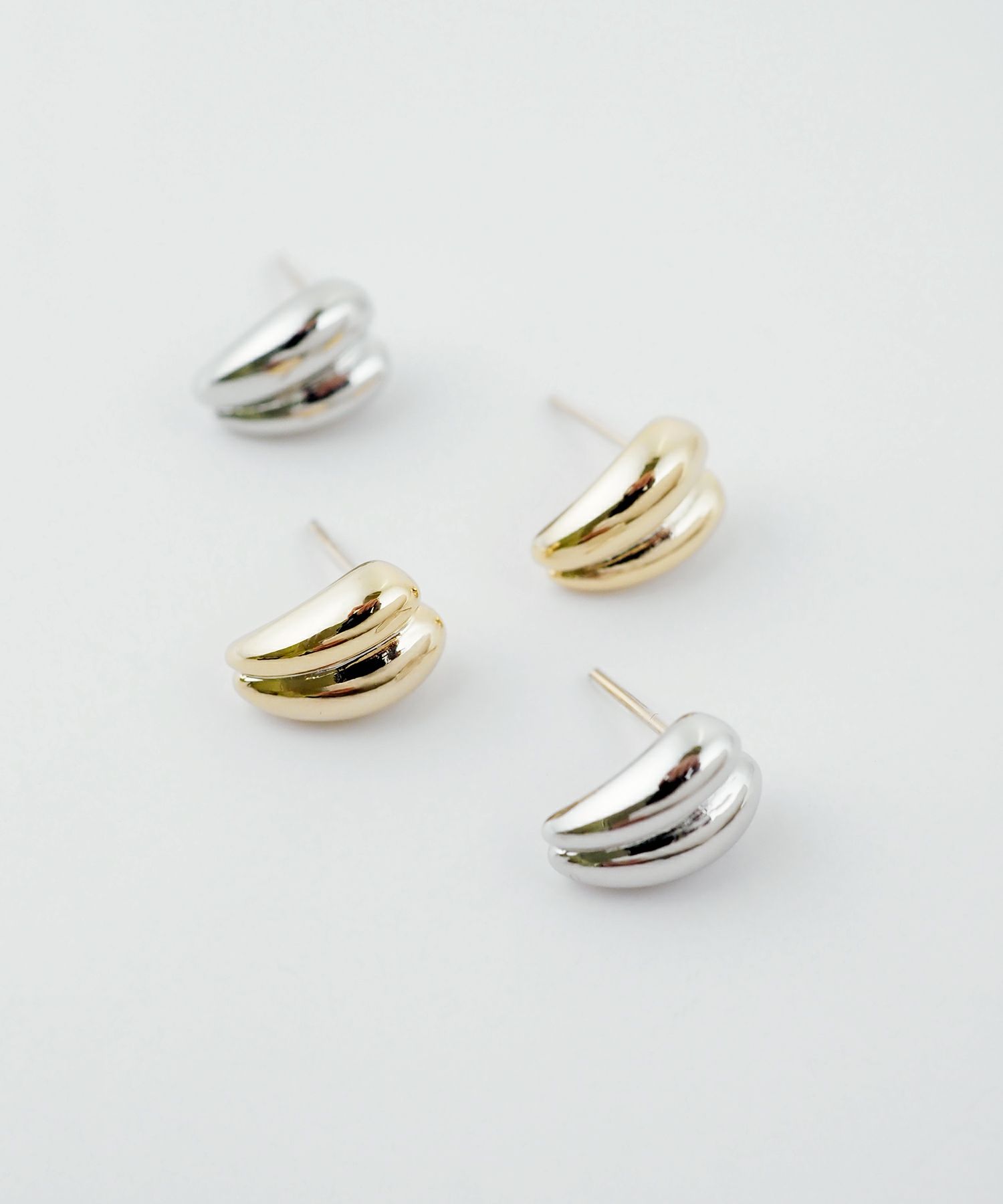 ロー樹脂コーティングポストピアス