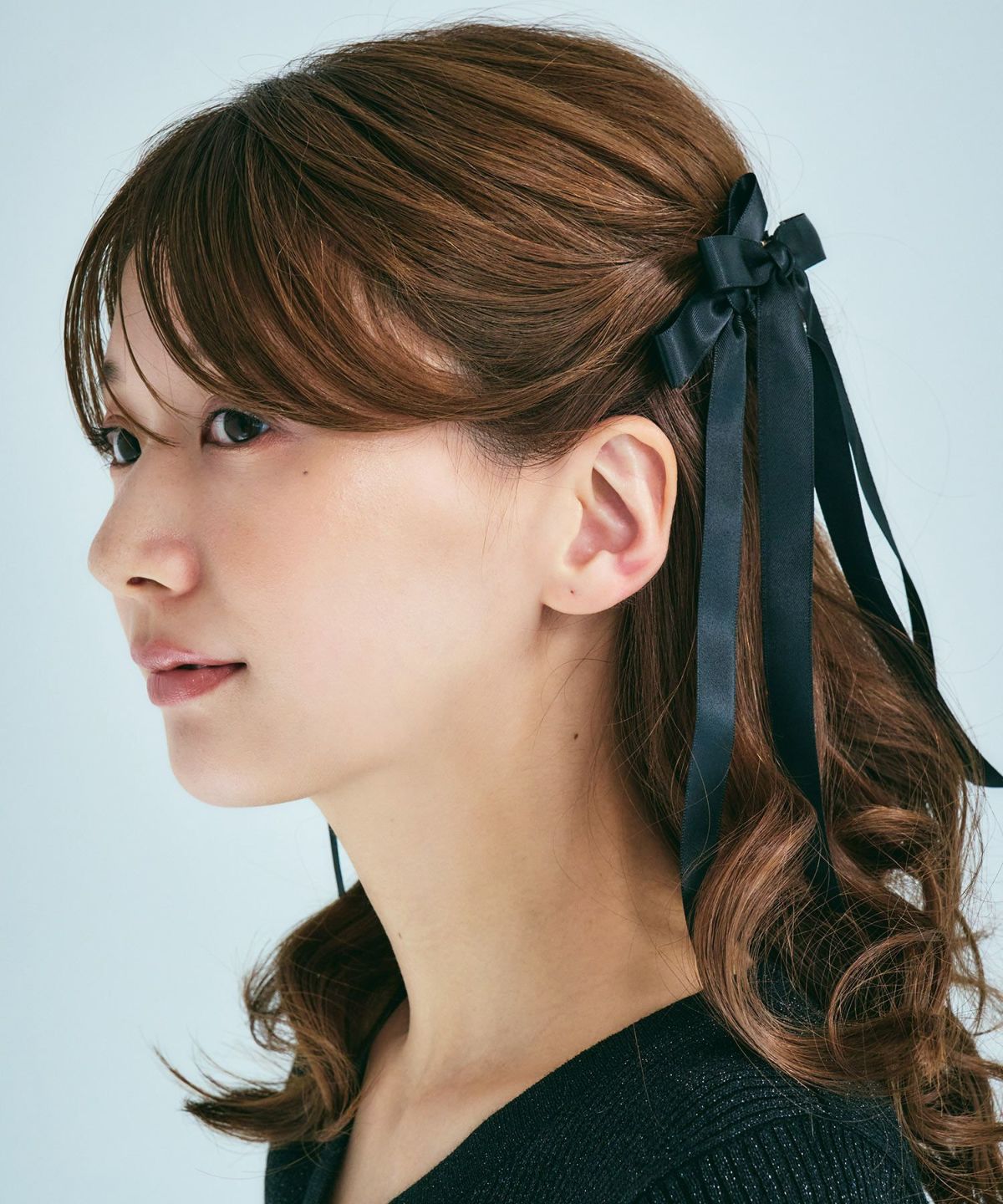 リボンのヘアクリップ２つ 楽天市場】【ゆうパケットOK】2点セット ヘアクリップ ヘア