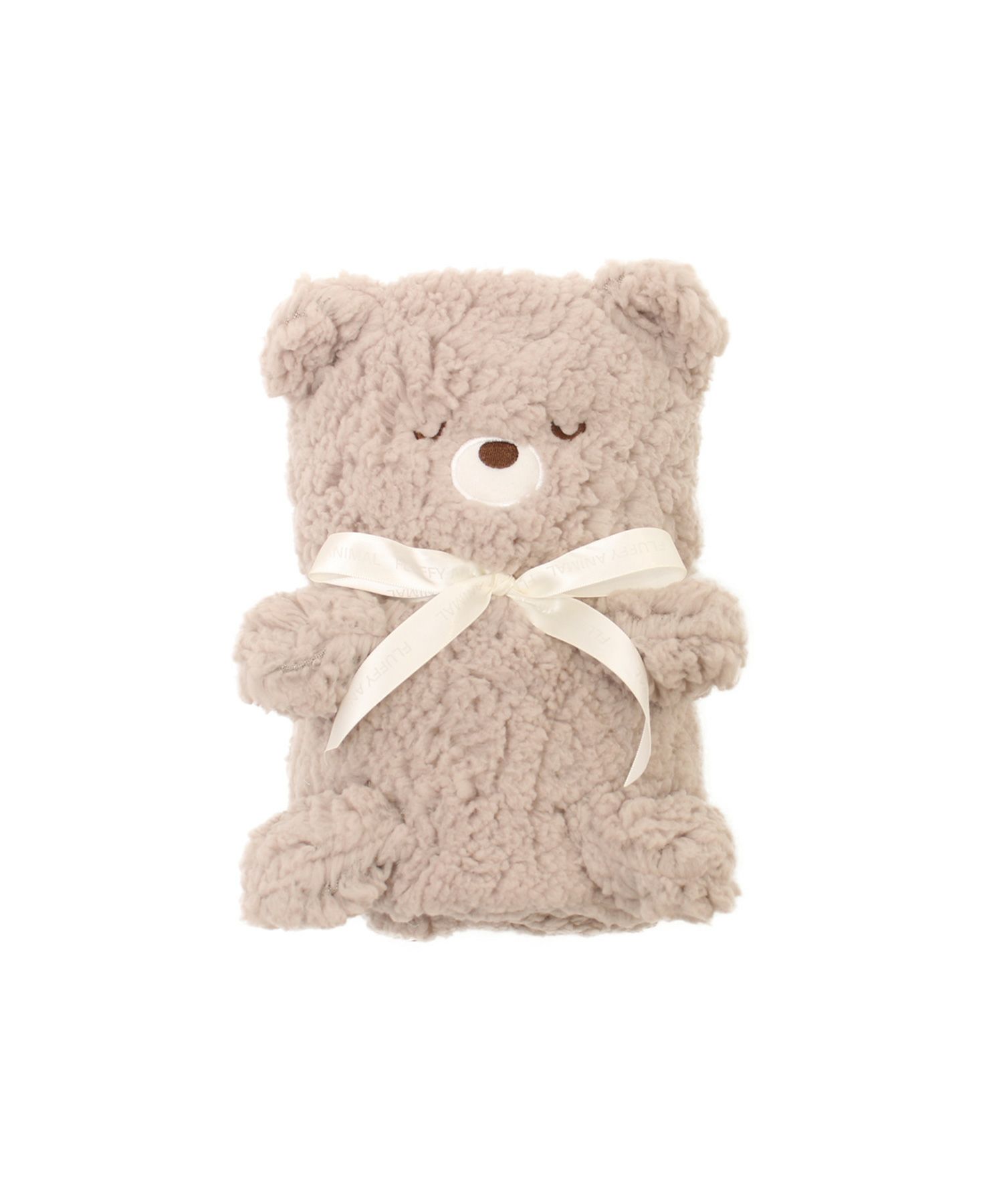 モコモコくるくるひざ掛け