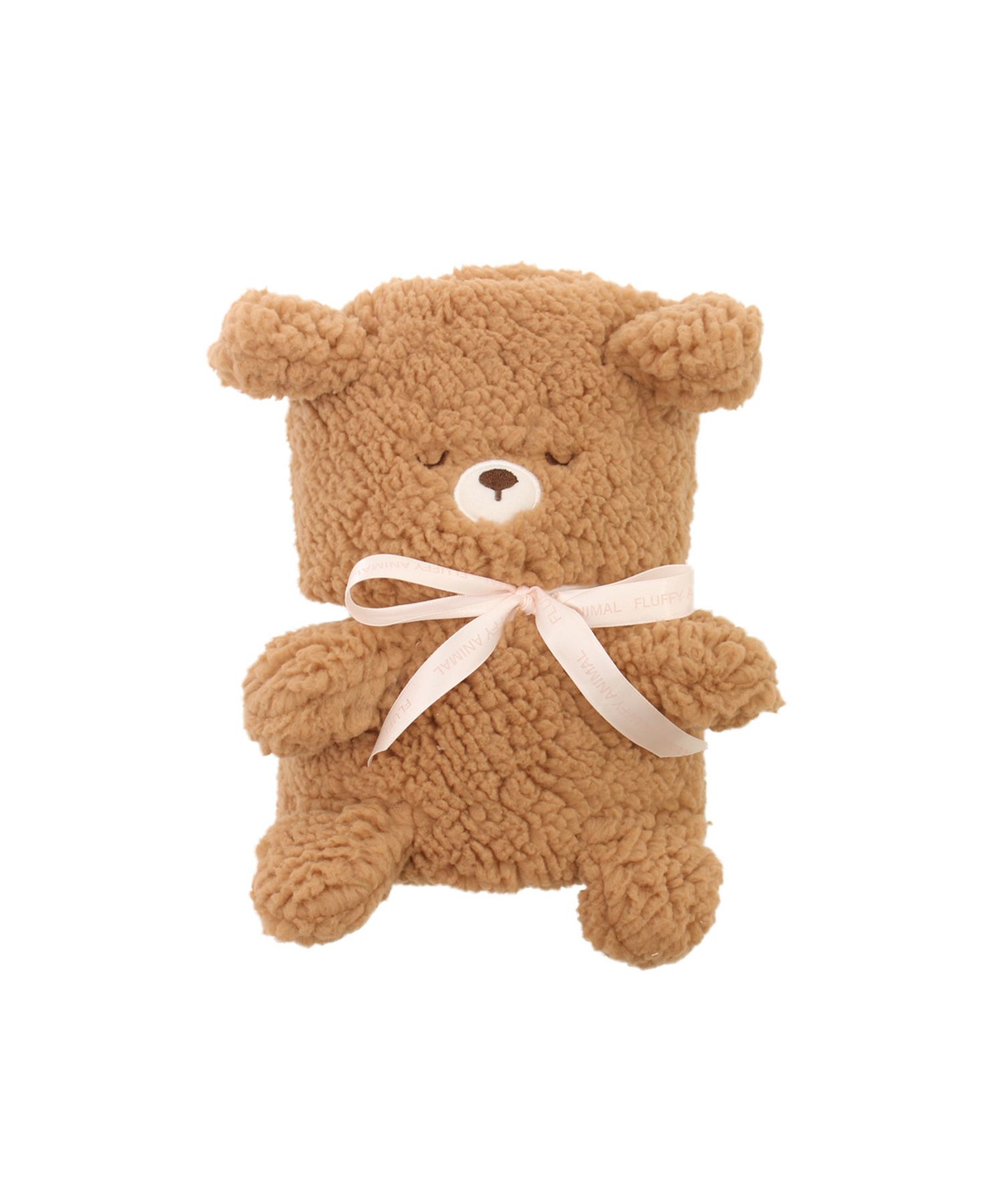 モコモコくるくるひざ掛け