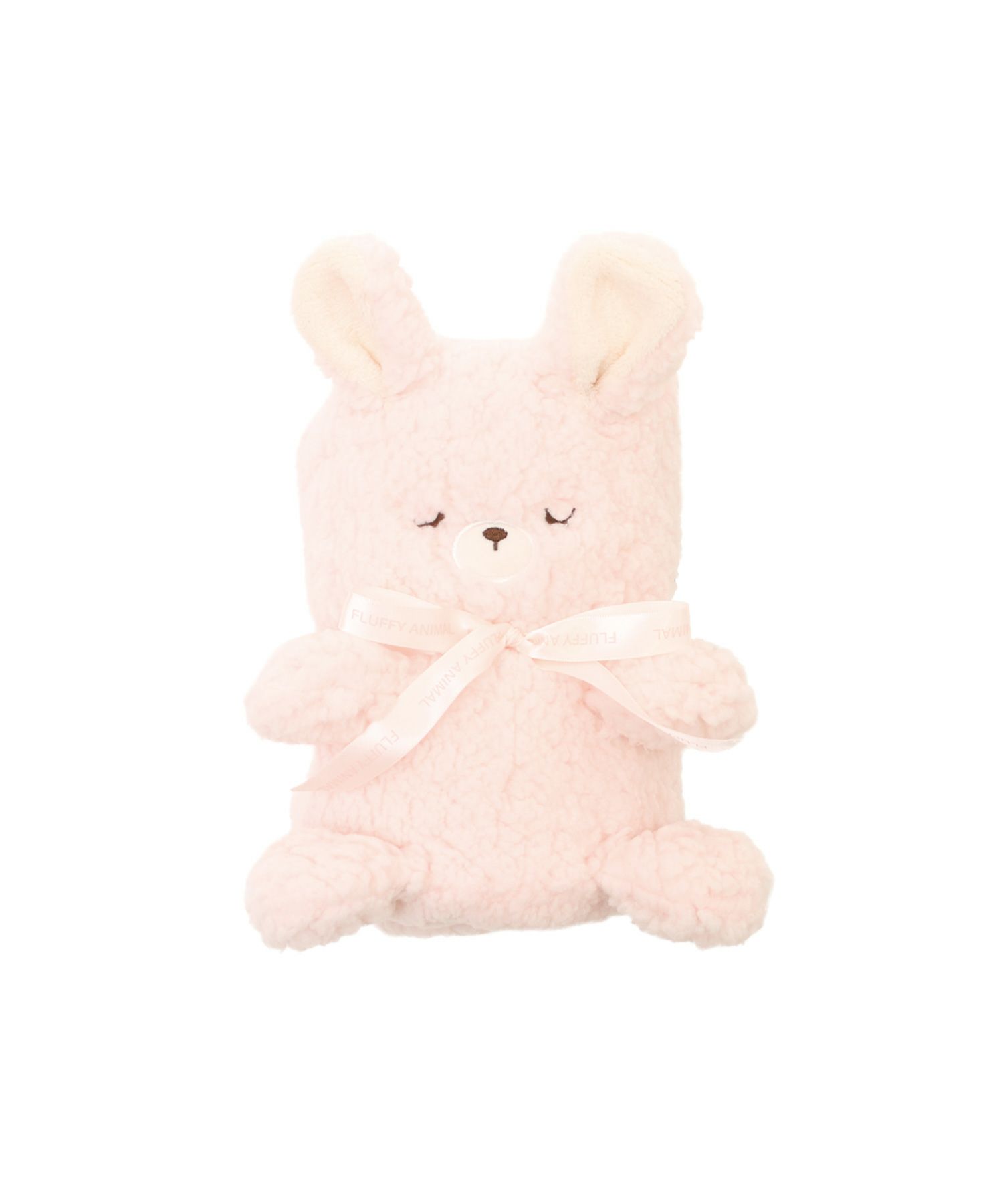 モコモコくるくるひざ掛け