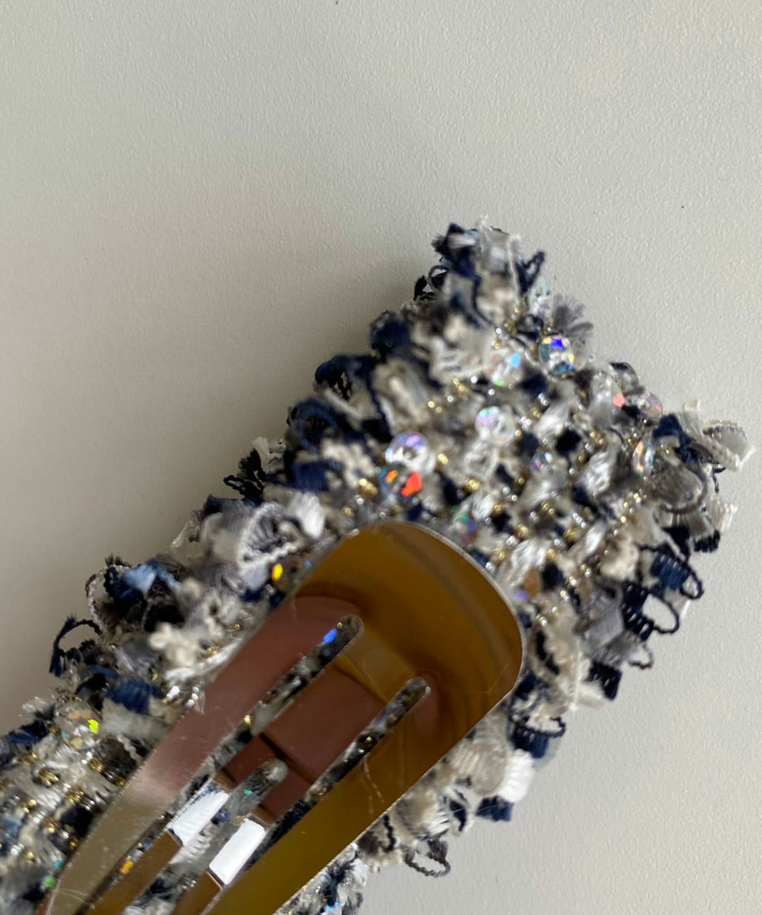 ツイードパッチンピン【Grace】