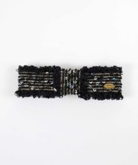 ツイードパッチンピン【Grace】