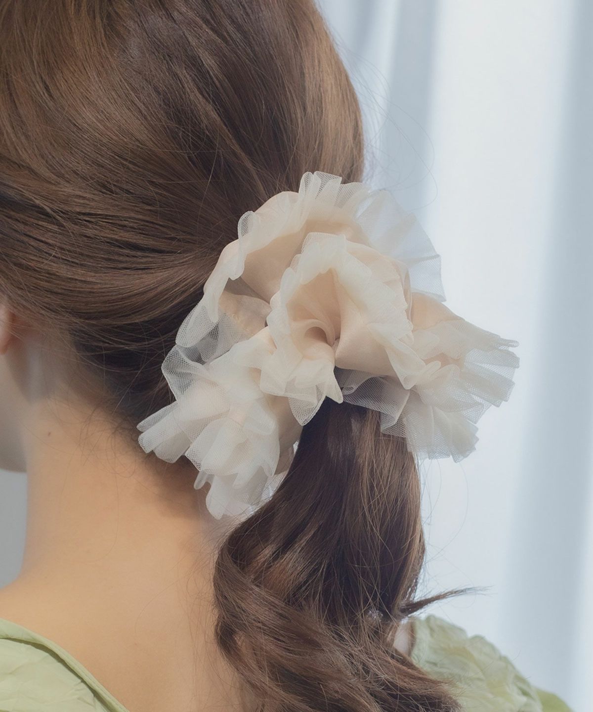 チュールフリルビッグシュシュ【Grace】