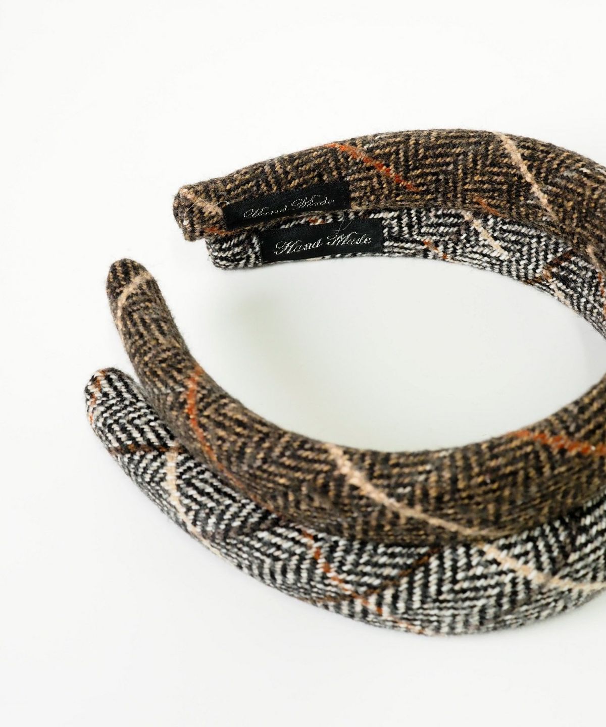 ぷっくりチェックワイドカチューシャ