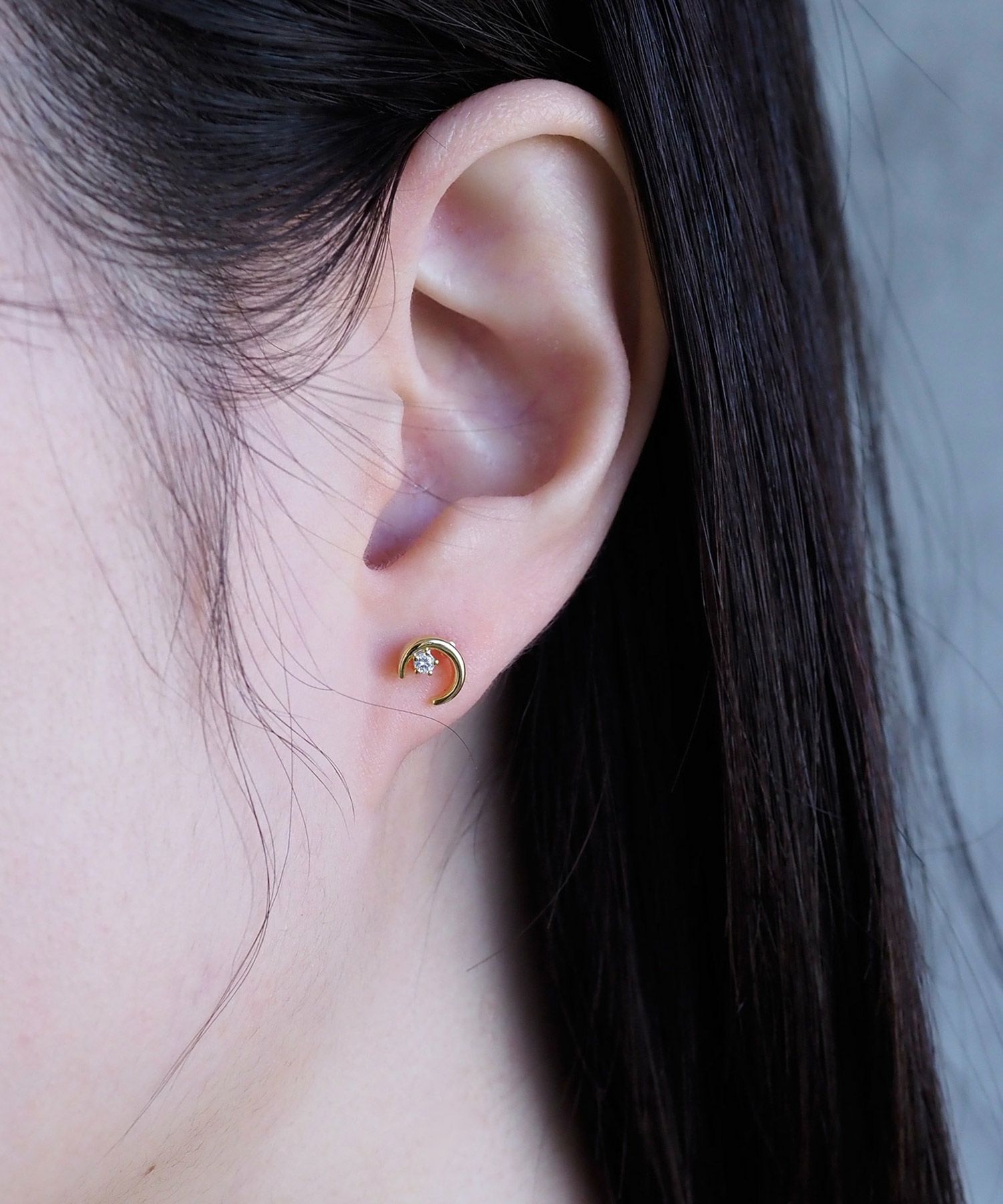 ムーンスタープチ3セットチタンポストピアス