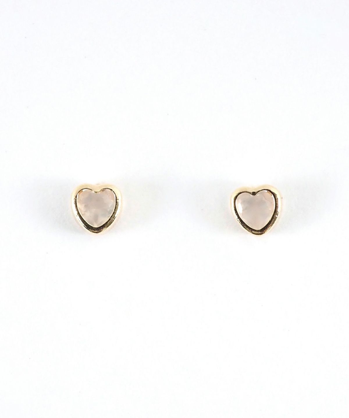 【web限定】[K10]ジェムストーンハートピアス