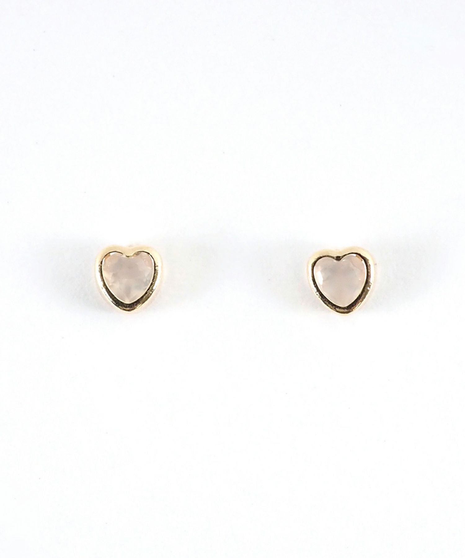 【web限定】[K10]ジェムストーンハートピアス