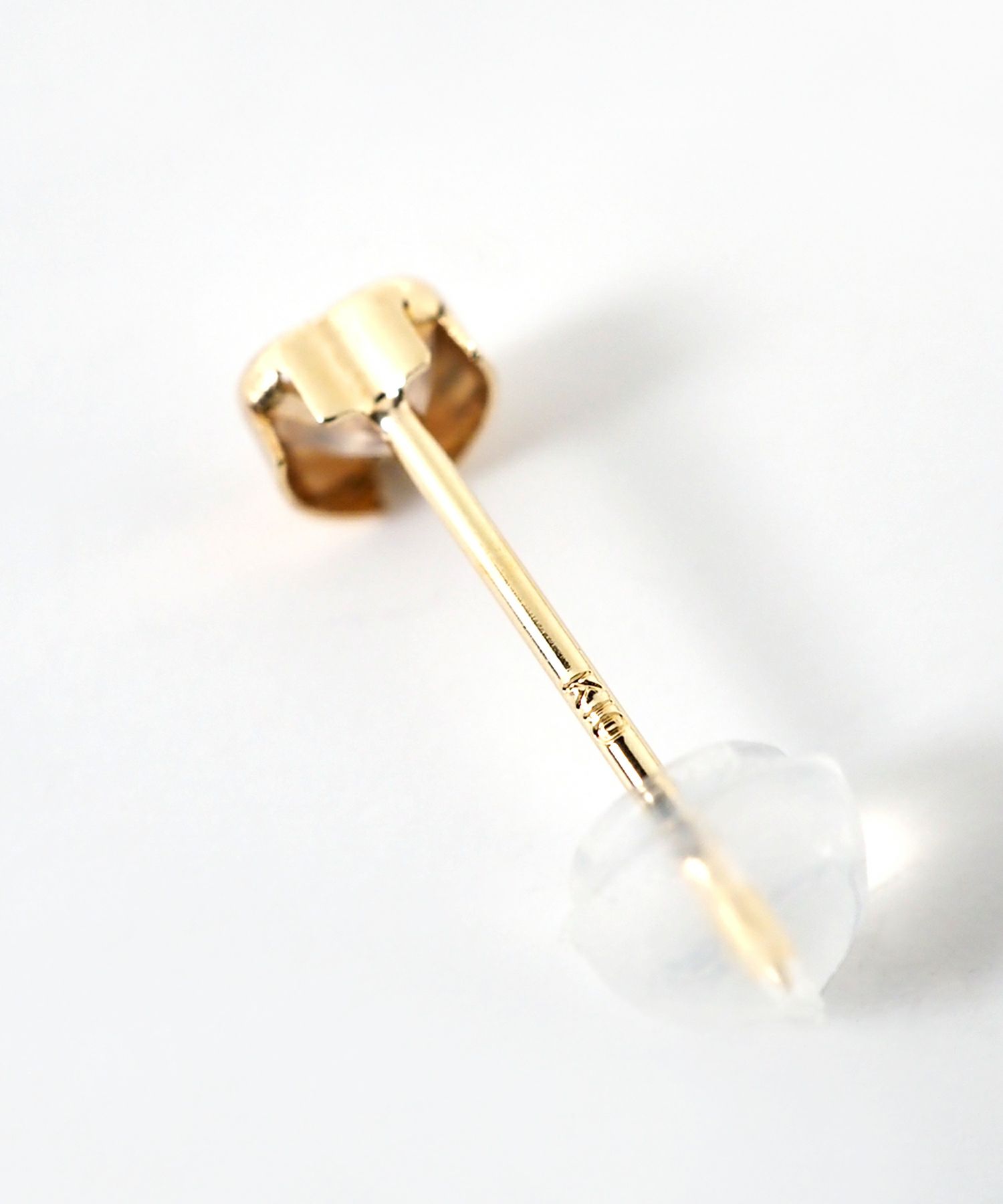 【web限定】[K10]ジェムストーンハートピアス