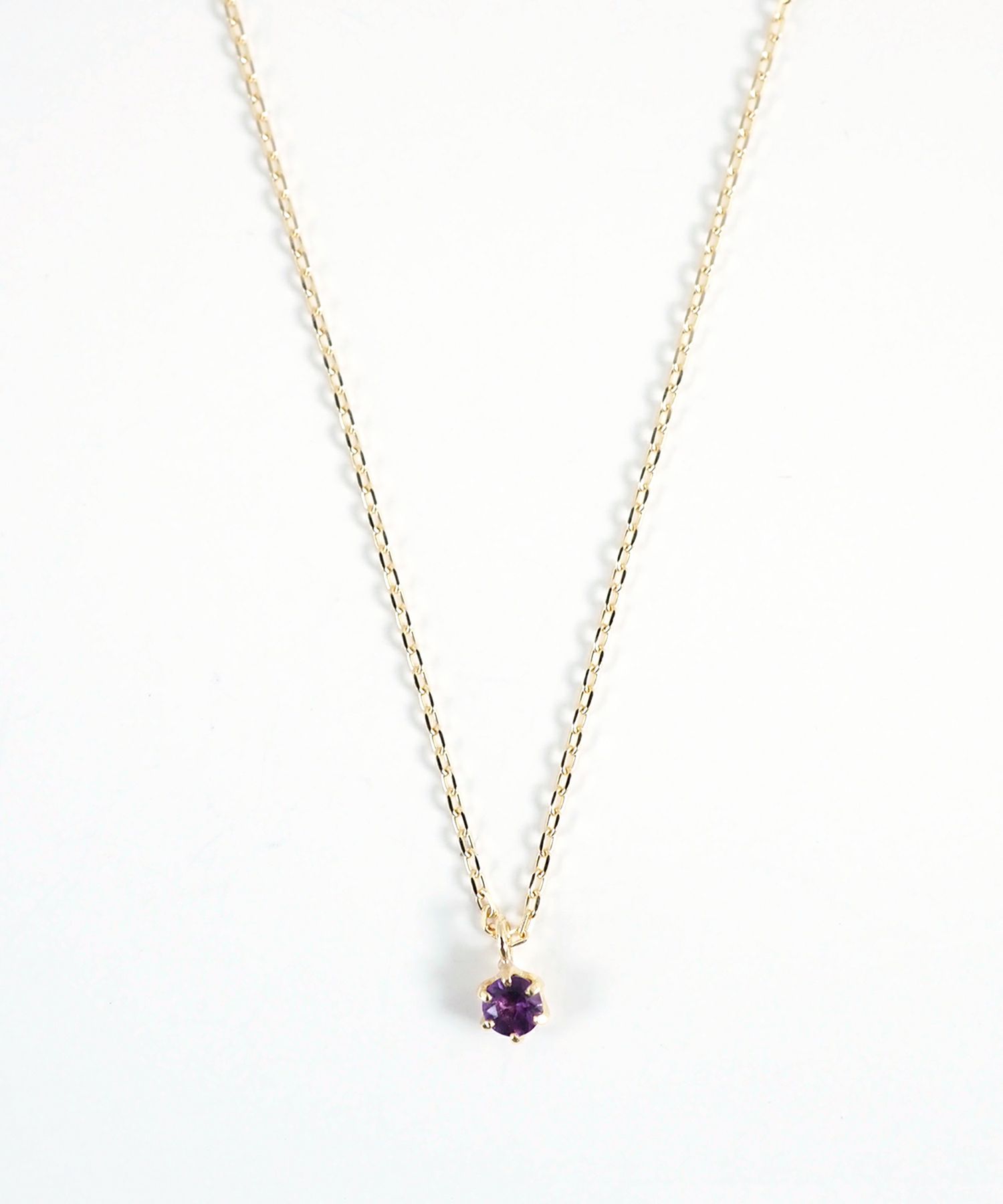 【公式】 [K10]バースストーンプチペンダント【cucia】