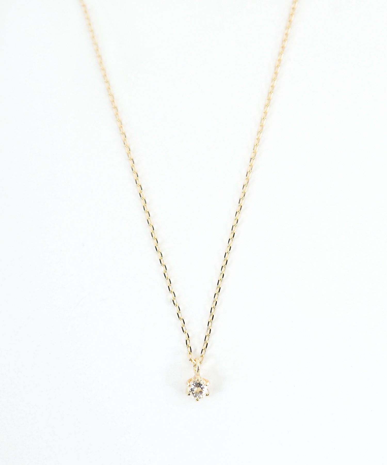 【公式】 [K10]バースストーンプチペンダント【cucia】