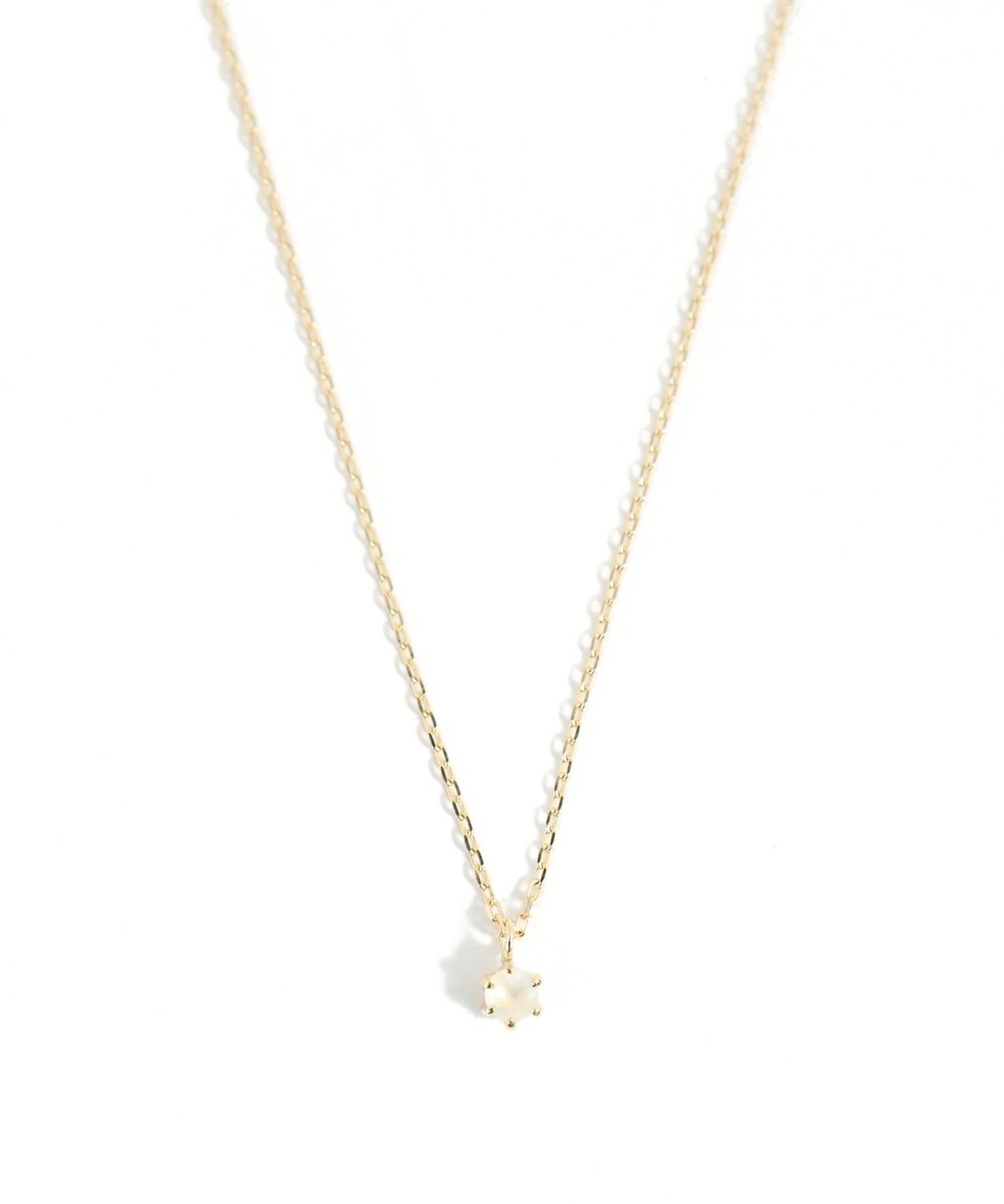 【公式】 [K10]バースストーンプチペンダント【cucia】