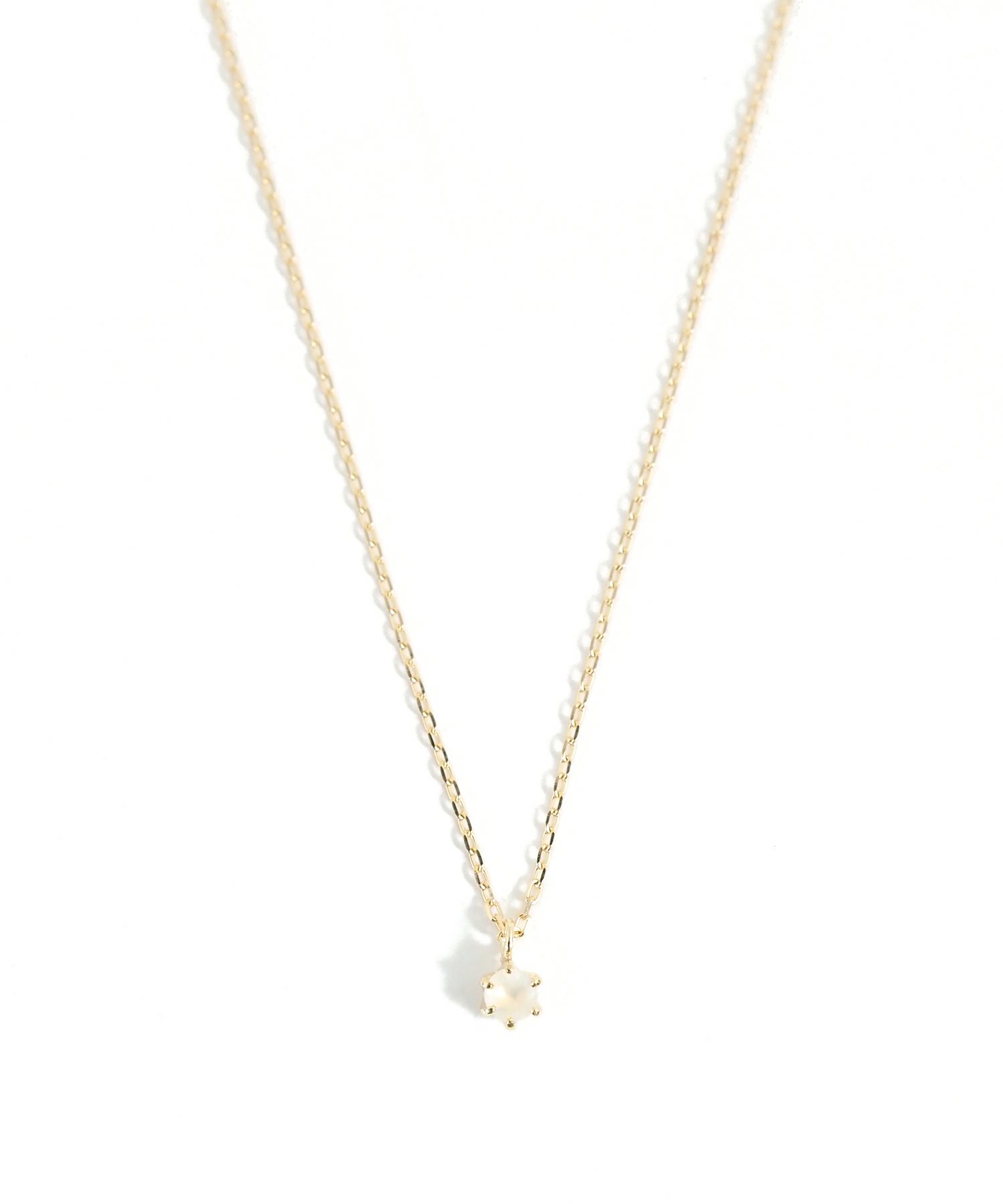 【公式】 [K10]バースストーンプチペンダント【cucia】