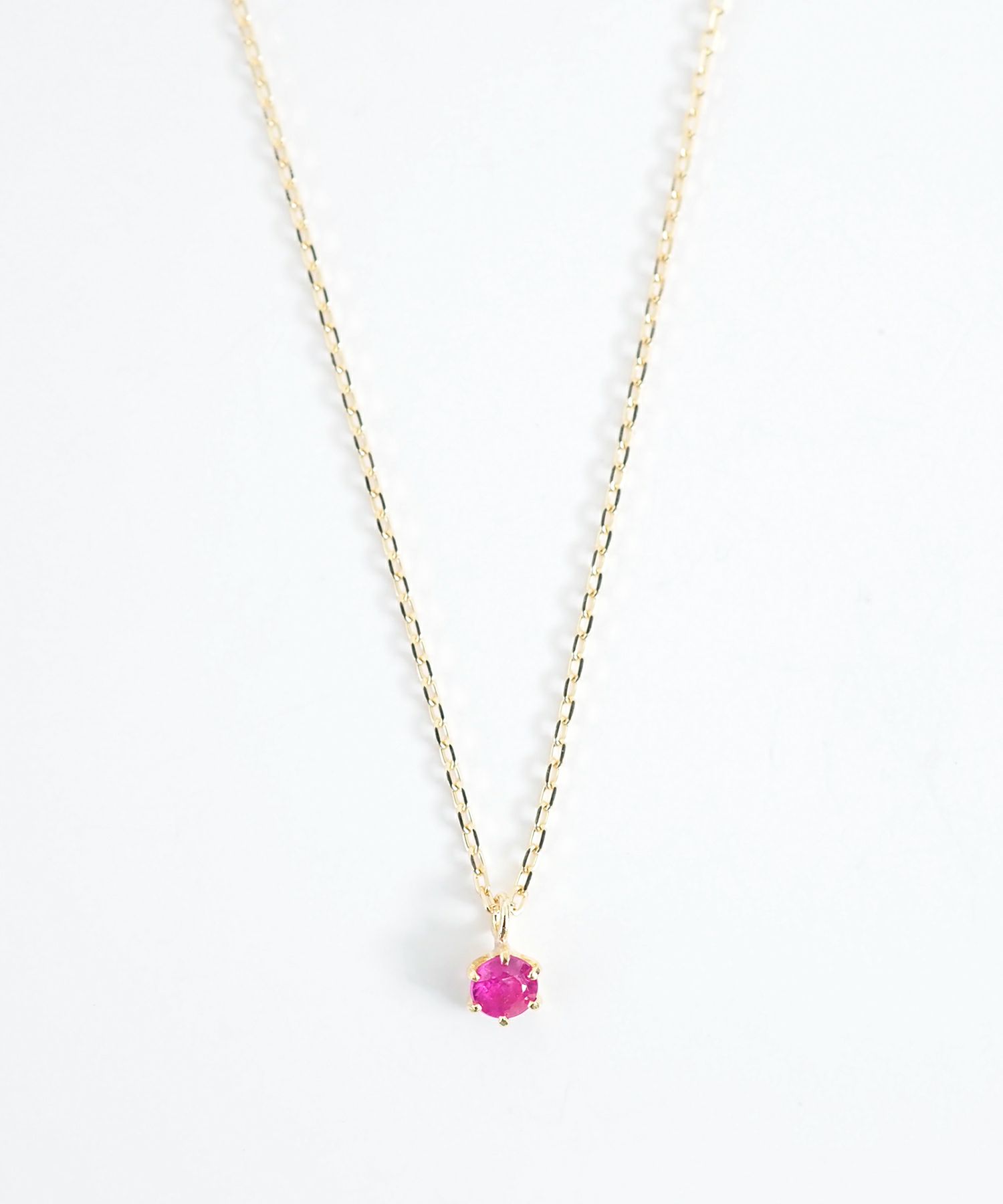 【公式】 [K10]バースストーンプチペンダント【cucia】