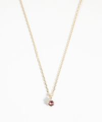 【公式】 [K10]バースストーンプチペンダント【cucia】