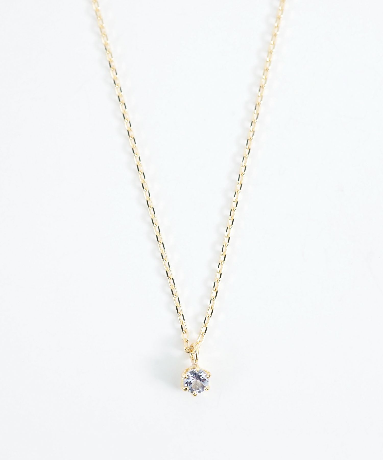 【公式】 [K10]バースストーンプチペンダント【cucia】