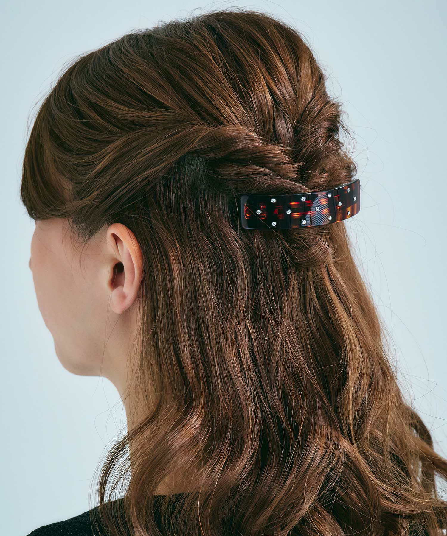 ストーンオーバルバレッタ【Grace】