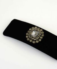 ビジューベロアパッチンピン【Grace】