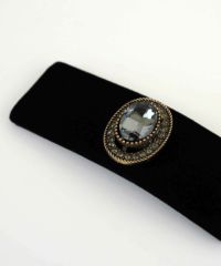 ビジューベロアパッチンピン【Grace】