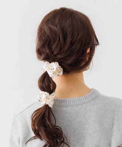 ドットベロアリボンバレッタ | 【公式】MUK ONLINE SHOP｜人気