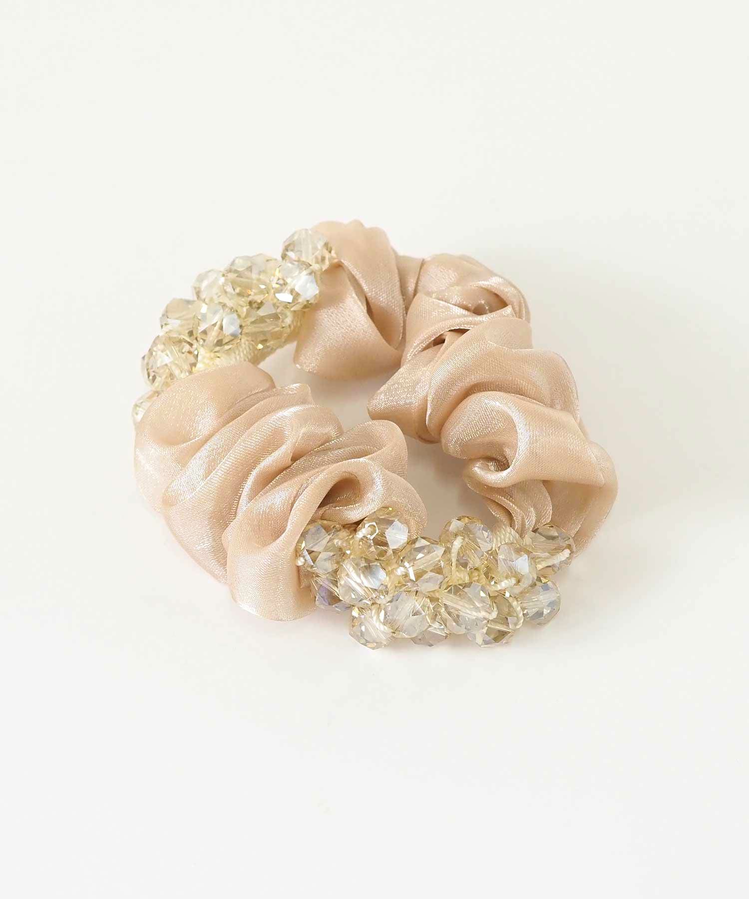 ガラスビーズシュシュ