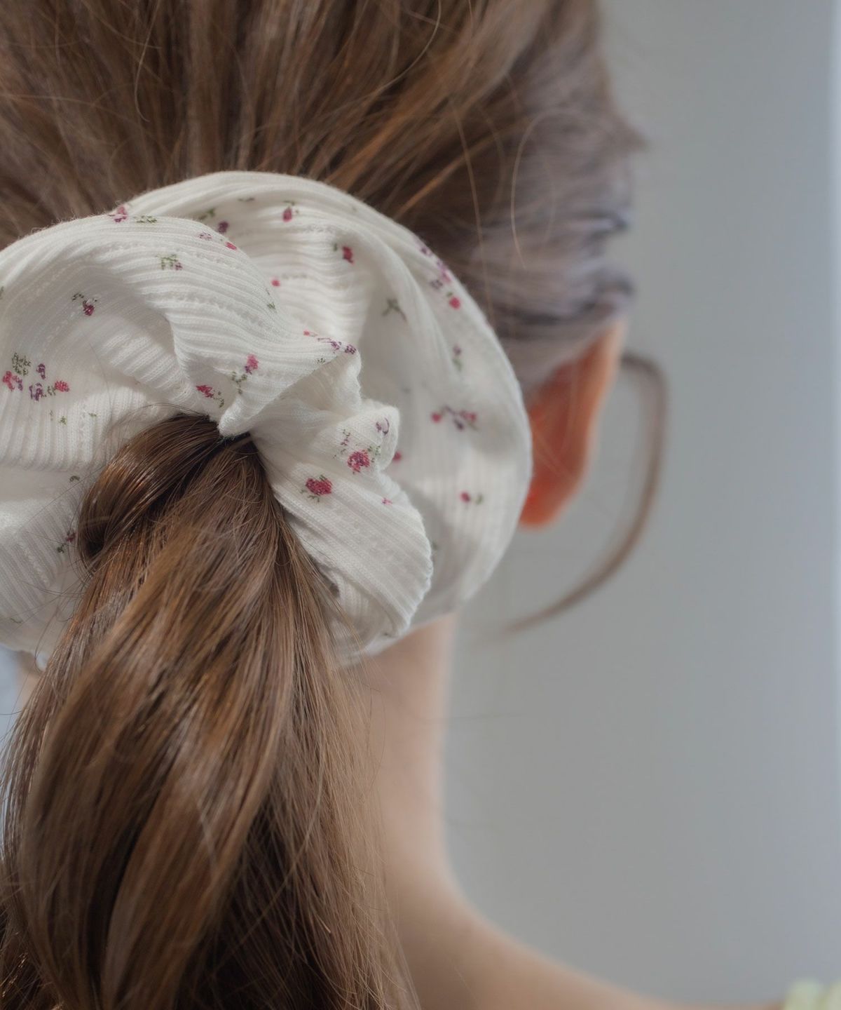 ローズパターンシュシュ