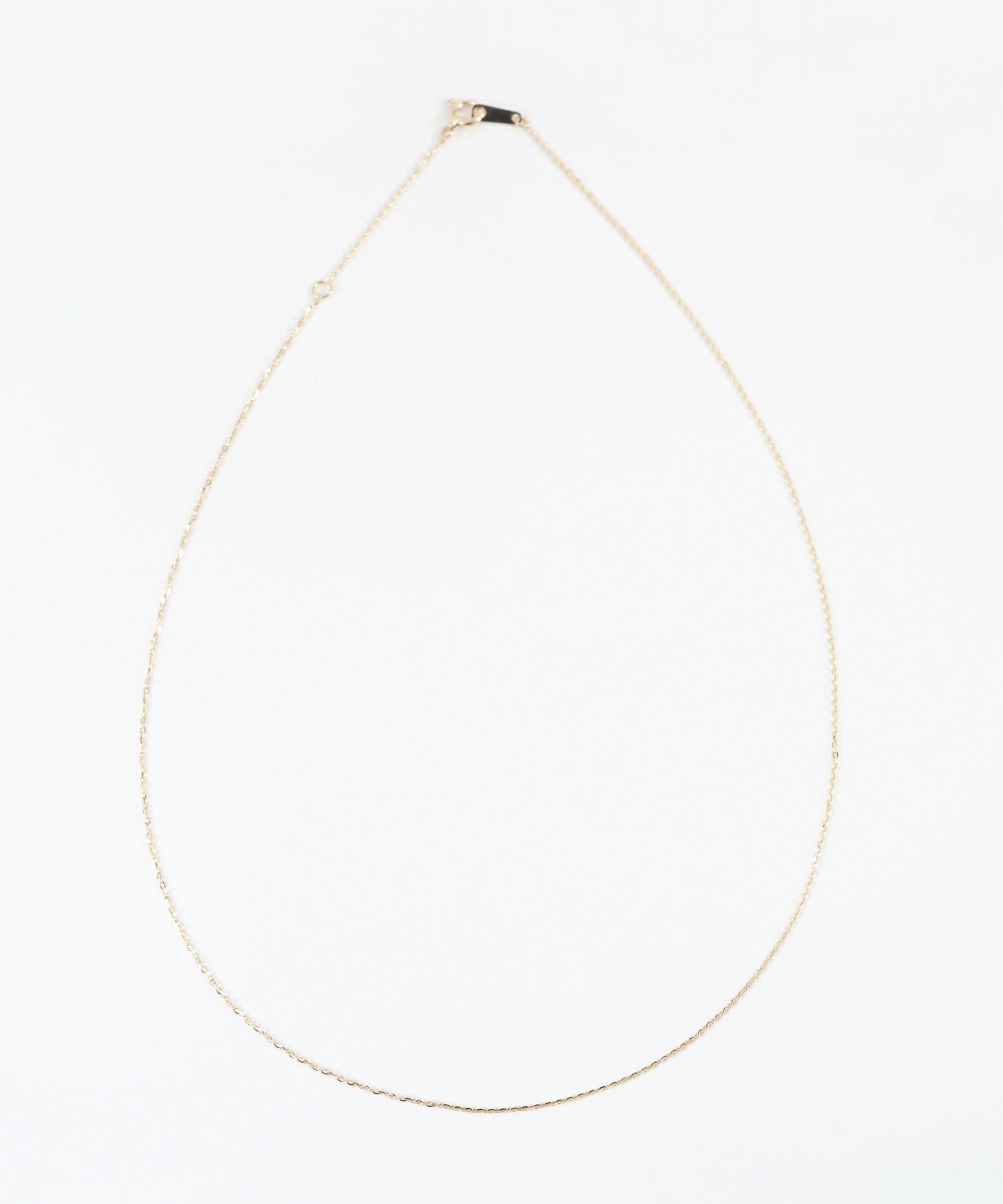 [K10]シャインカットチェーンネックレス【cucia】