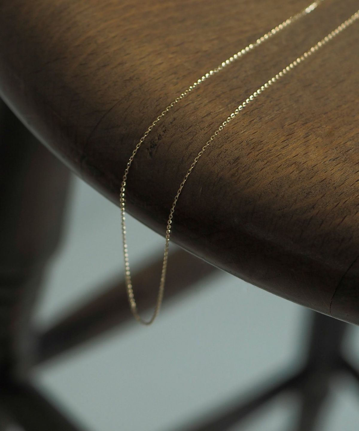 ネックレス k10 ブリュムカットチェーンネックレス