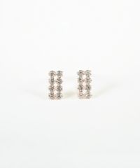 [K10]ユイットジルコニアピアス【cucia】