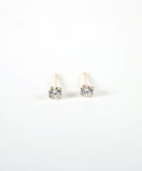 【web限定】[K10]ルミナスジルコニアピアス【cucia】