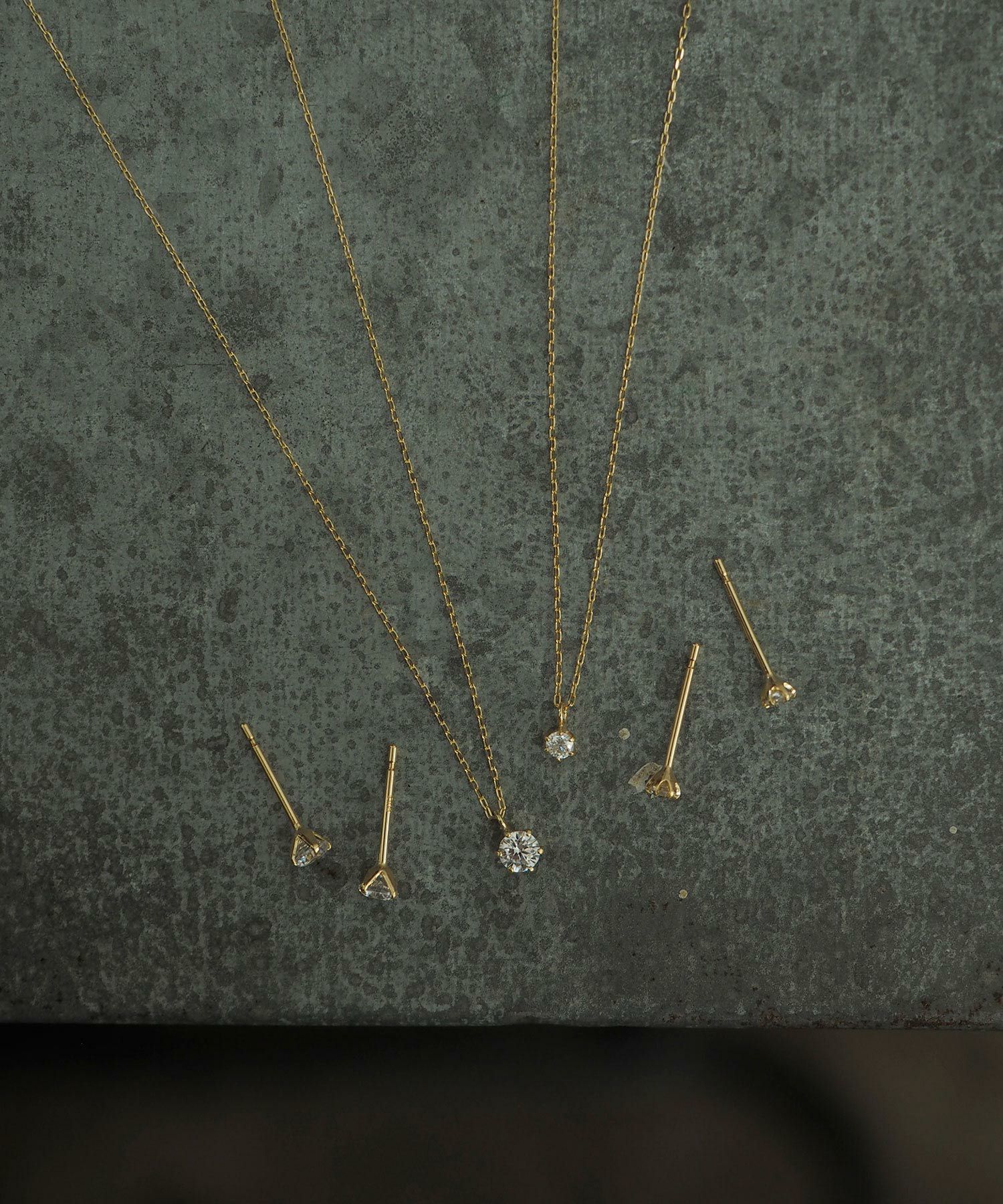 【web限定】[K10]ルミナスジルコニアピアス【cucia】