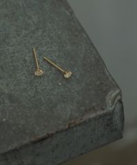 [K10]スターレットダイヤモンドピアス【cucia】