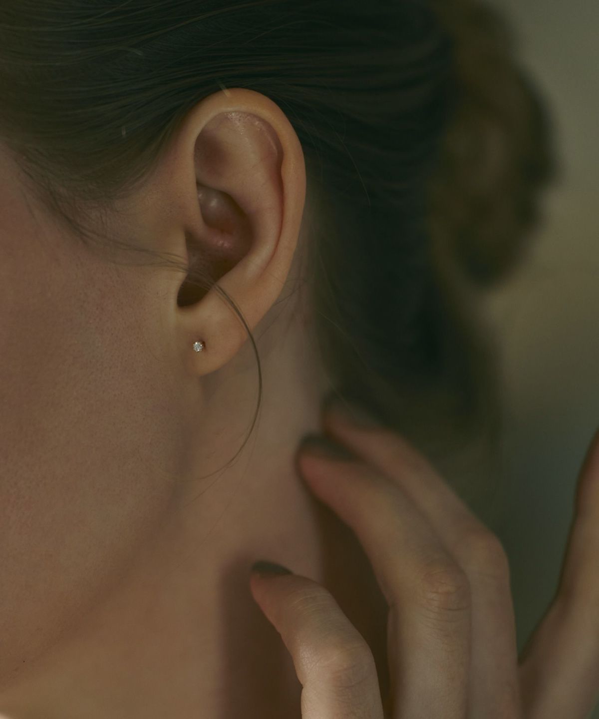 【web限定】[K10]スターレットダイヤモンドピアス