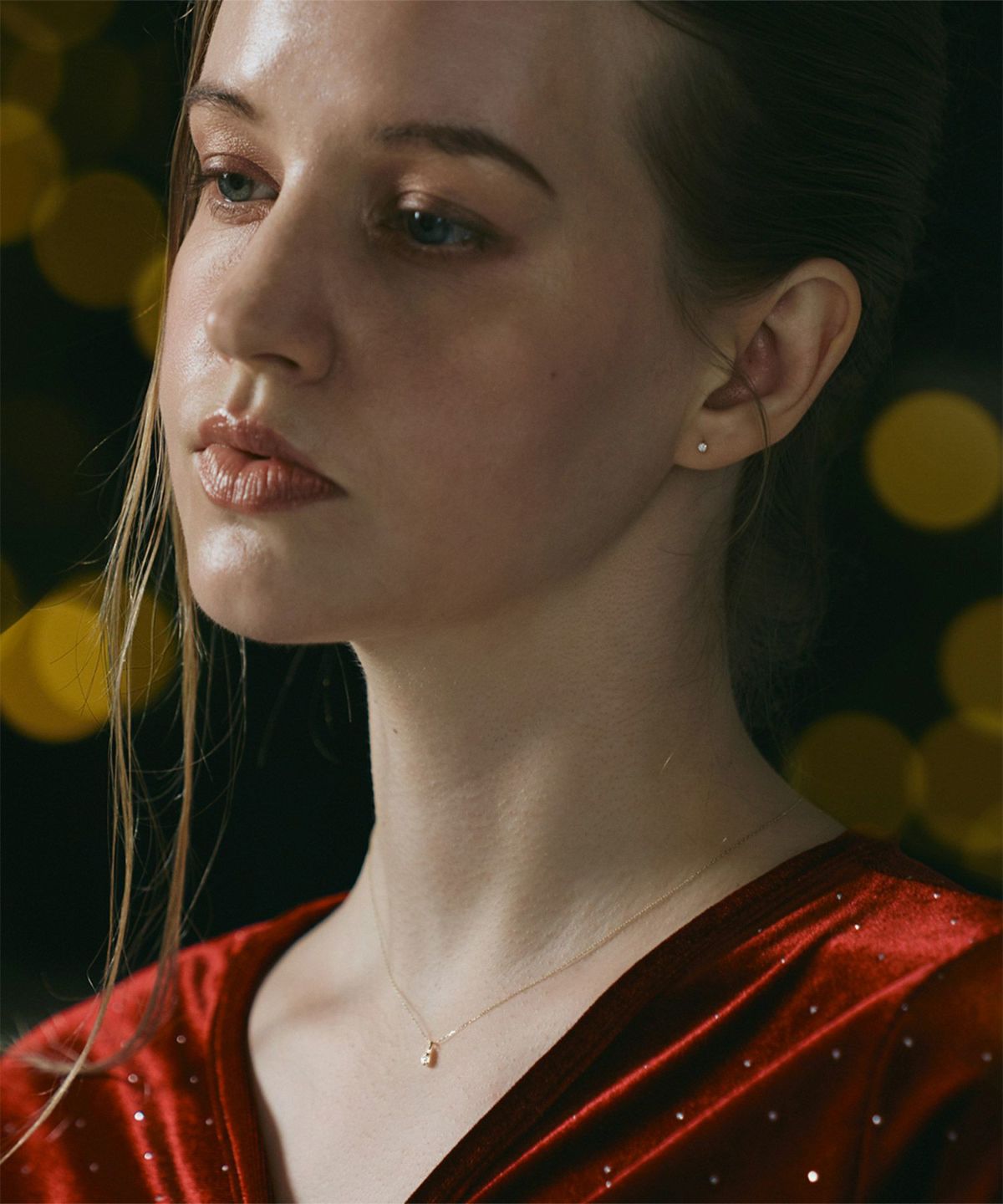 【web限定】[K10]スターレットダイヤモンドピアス