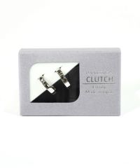 キューブラインクラッチイヤリング